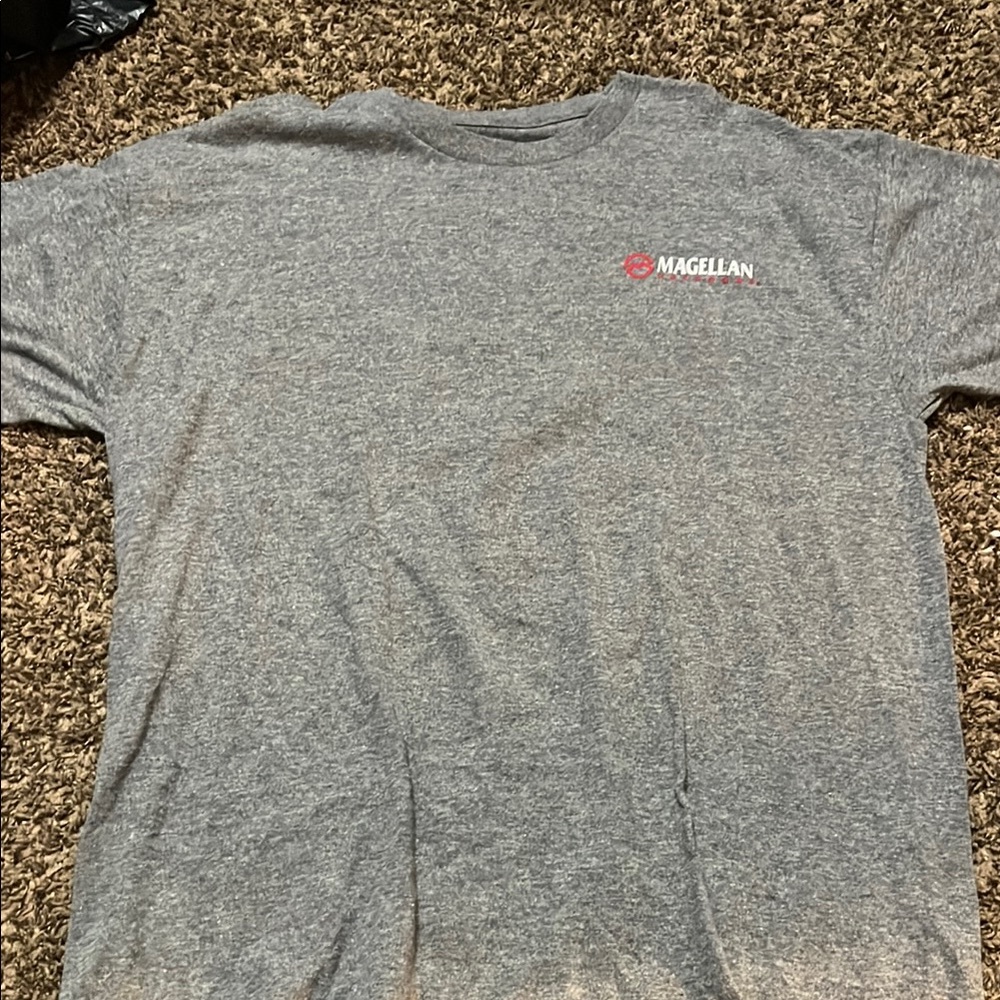Magellan Outdoors Santa Paws Gray T-Shirt